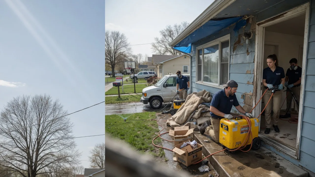 Basement Flood Cleanup in Mount Pleasant, OH near me
